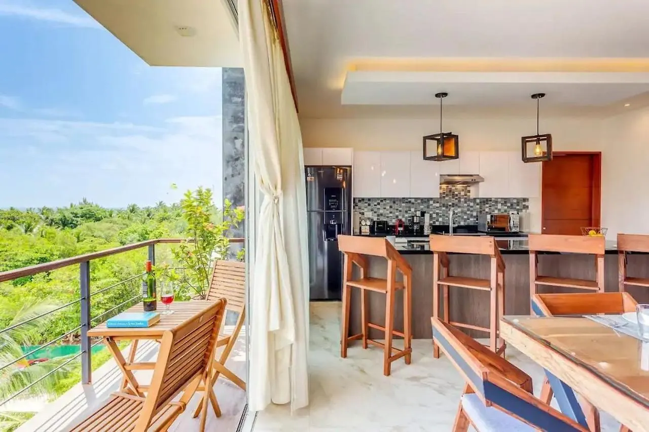 פלאייה דל כרמן The Eight Condos By Riviera Rentals דירה